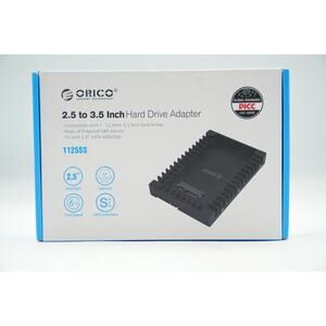 Orico 2.5" SSD to 3.5'' SATA Hard Drive Adapter 7-15mm Hard Drive Bay Converter